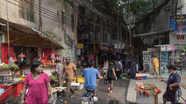 Image for article titled Portraits of Africans in Guangzhou capture China’s shrinking “Chocolate City”