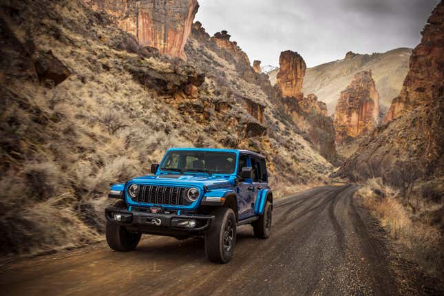 A 2024 Jeep Wrangler.