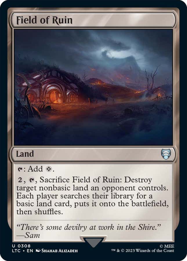 Image for article titled Magic: The Gathering's Lord of the Rings Set Is Full of Precious Art