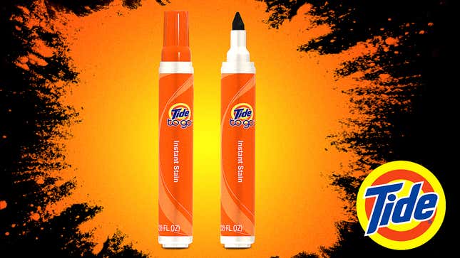 Image for article titled Tide Introduces New Ink Pen For Creating Stains On The Go