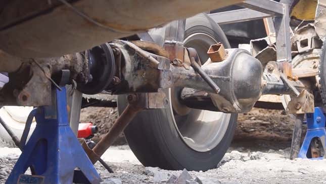 Image for article titled Here's What Happens To A Regular Car Tire Spun Up To 385 MPH