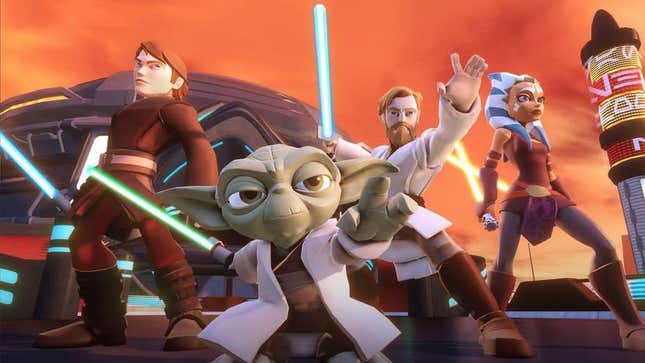 Image for article titled The History Of Lightsabers In Video Games