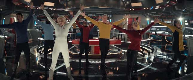 Image for article titled Star Trek: Strange New Worlds&#39; Musical Episode Is a Glorious Triumph