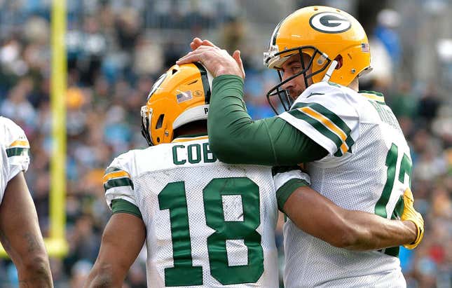 Randall Cobb pokes fun at Romeo Doubs inheriting Jordy Nelson's 87