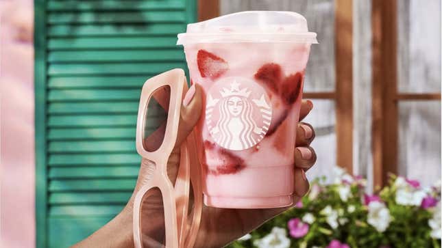 Image for article titled Starbucks’ Pink Drink Makes Its Grocery Store Debut