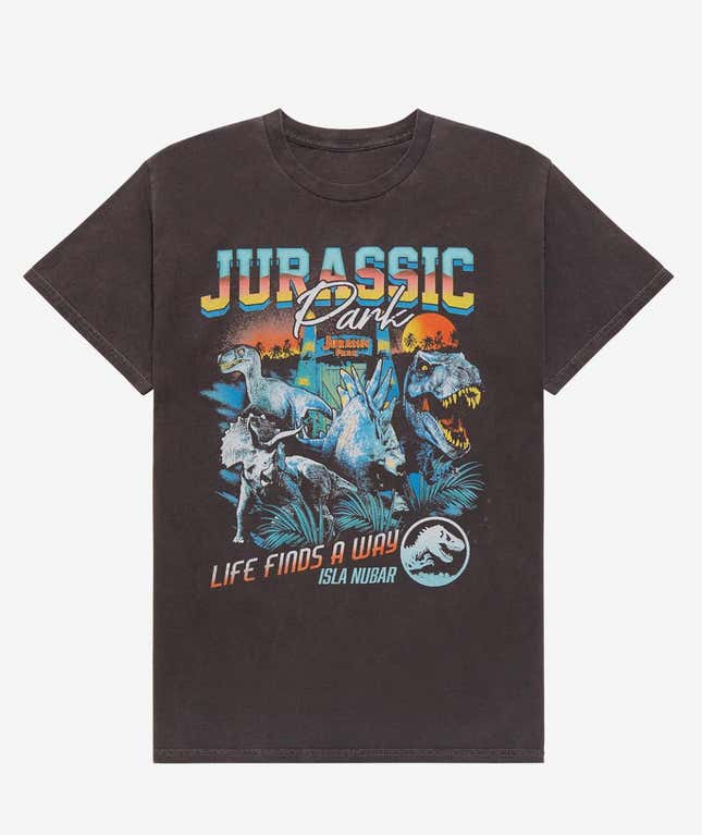 Image for article titled Jurassic Park Celebrates 30 Years With Dino-Mite Merch