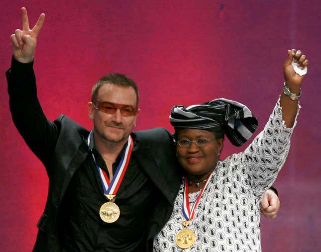 The well-regarded Okonjo-Iweala has had a high profile on the global stage.