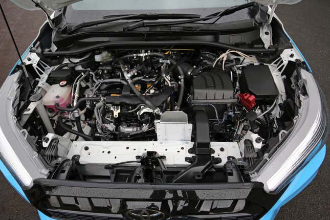 Image for article titled Toyota Found a Way to Put a Manual Transmission in a Hydrogen-Powered Car