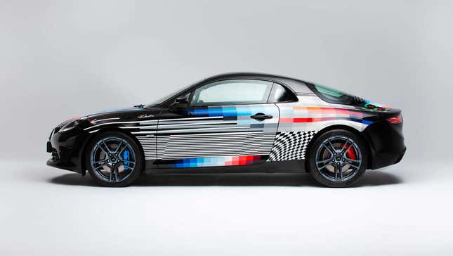 Image for article titled Graphic Artist Felipe Pantone Makes The Coolest French Car Even Cooler