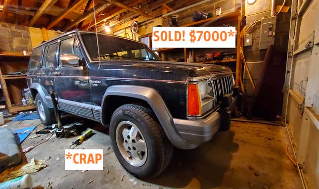 Image for article titled Someone Agreed To Buy My Beautiful Jeep Cherokee But Under The Condition That I Go Through Wrenching Hell