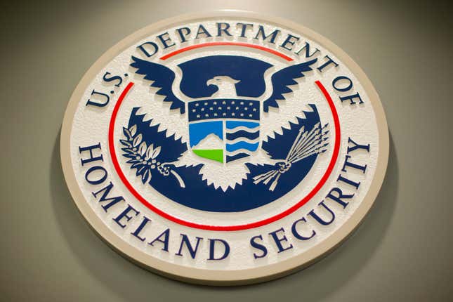 The DHS logo