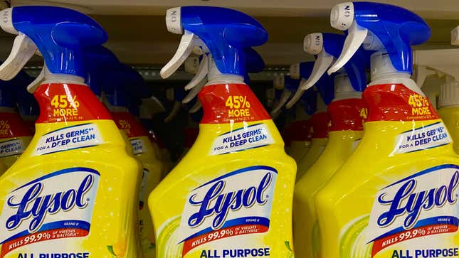 Image for article titled How Did Lysol &#39;Know&#39; About the Coronavirus Before it Happened?
