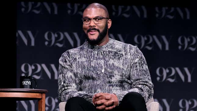 Tyler Perry attends The Tyler Perry In Conversation With Alison Stewart on September 21, 2022 in New York City.