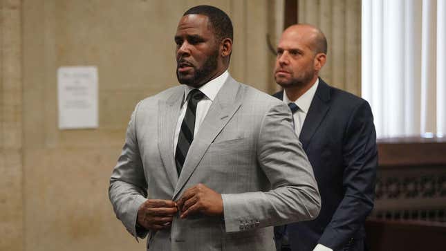 R. Kelly pleads not guilty to a new indictment before Judge Lawrence Flood at Leighton Criminal Court Building in Chicago on June 6, 2019.