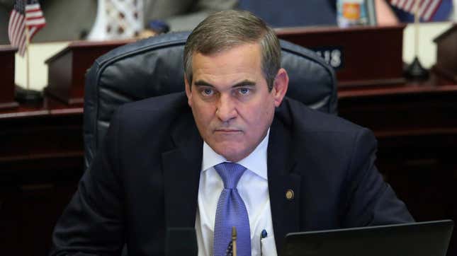 Rep. Stan McClain pictured during session in 2019. 