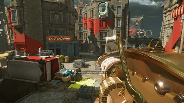 A view of Duhaam at noon with no objective markers or other HUD display elements present.