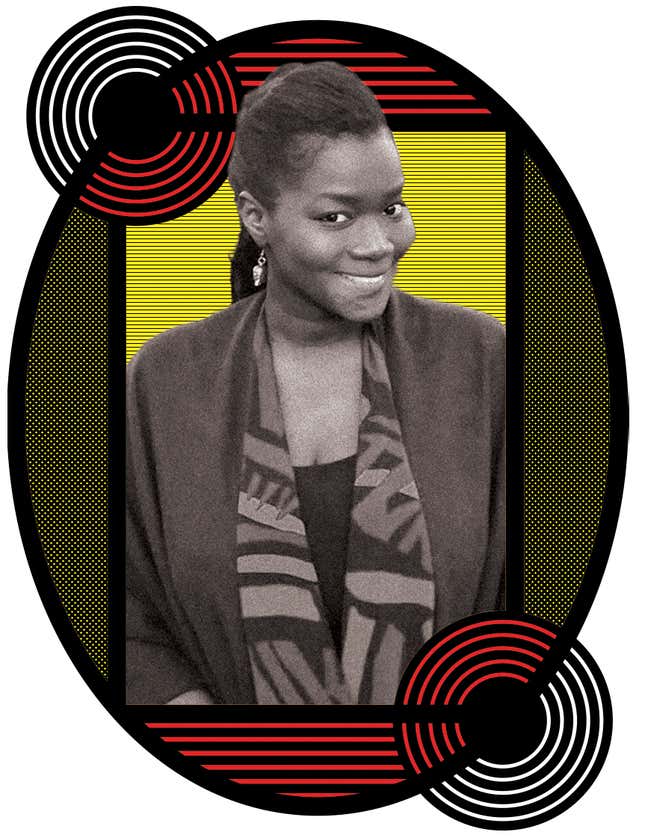 Stylized image of Diarra Bousso, Founder of Diarrablu