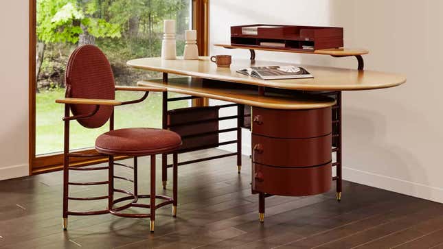 Imagen para el artículo titulado Steelcase resucita la línea clásica de muebles de oficina de Frank Lloyd Wright
