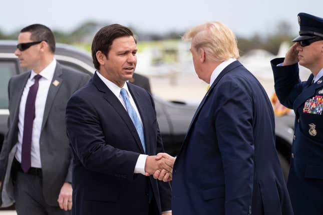 Image for article titled Even More Racist Sh*t Ron DeSantis Has Done