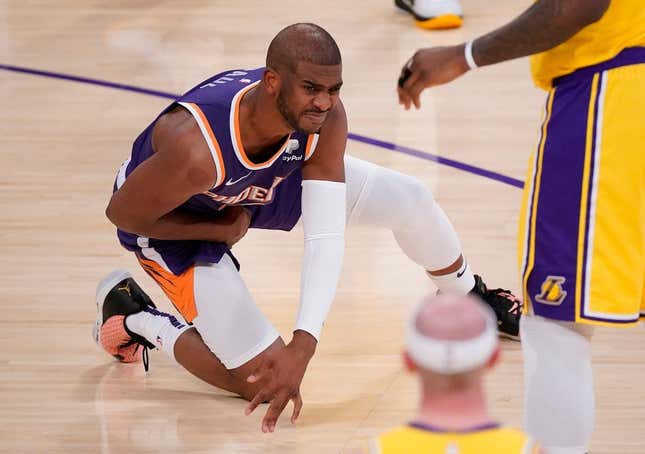 Suns guard Chris Paul could be out for multiple games with a groin injury.