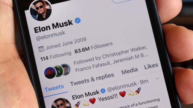 Image for article titled Elon Says He&#39;s Sleeping on the Couch at Twitter and That His Dog is CEO in Surprise BBC Interview