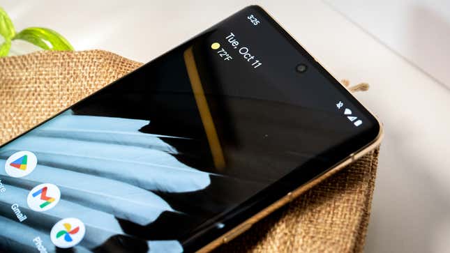 A photo of the Pixel 7 Pro