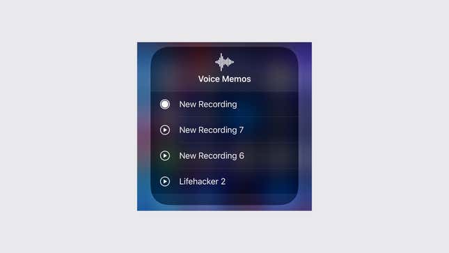 Image for article titled 10 Voice Memos Features You Aren&#39;t Using, but Should Be