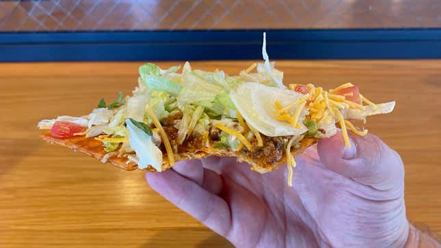 The Big Cheez-It Tostada at Taco Bell