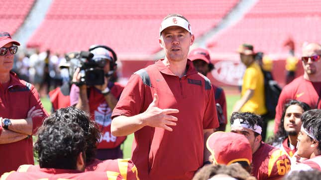 Lincoln Riley won four Big 12 titles during his tenure with Oklahoma before leaving for USC