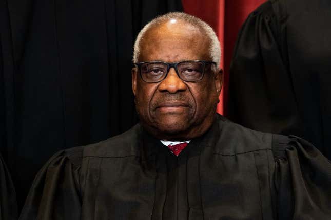 Image for article titled Supreme Court Justice Clarence Thomas Finally Said Something, and I Wish He’d STFU