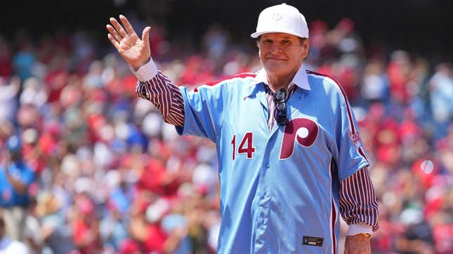We’ve heard more than enough from Pete Rose, thanks.