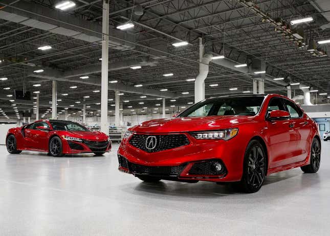 Image for article titled 2023 Acura TLX Type S PMC Edition Is Hand-Built at the NSX Factory