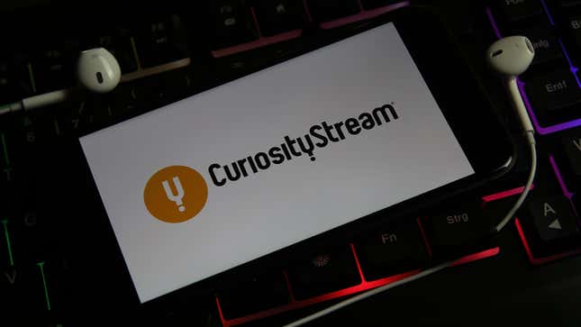 CuriousityStream on a phone