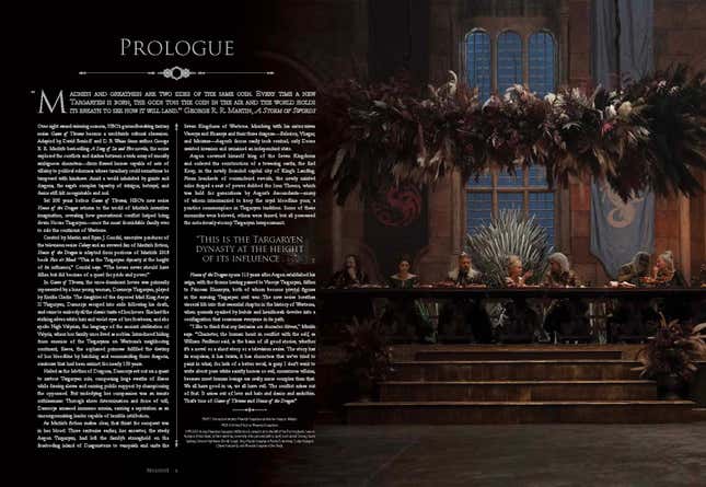 Image for article titled House of the Dragon Fans Will Kneel to This Lavish Behind-the-Scenes Book