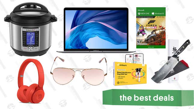 Image for article titled Thursday&#39;s Best Deals: Apple MacBook Air, Instant Pot Ultra, Forza Horizon 4 Add-Ons, Ray-Bans and Oakleys, Beats Solo Pro Headphones, and More