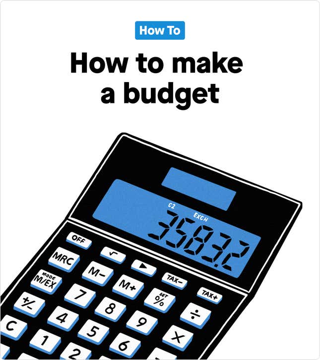 Image for article titled ✦ How to make a budget