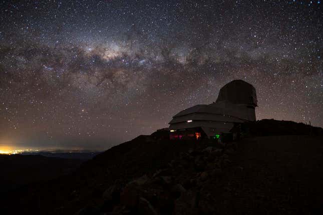 El Observatorio Rubin en Chile.
