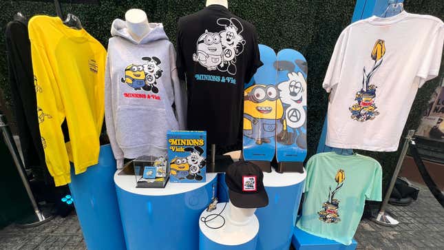 Minions collab with Verdy streetwear