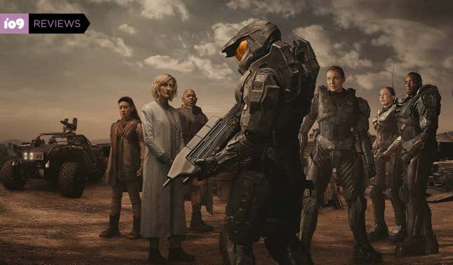 The main cast of Paramount's Halo series. 