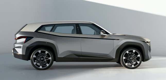 Image for article titled BMW's Concept XM Will Be The First Electrified And Most Powerful M Car Ever