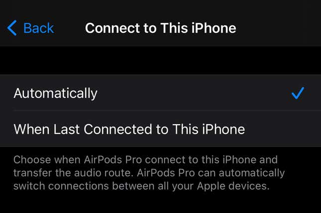 Image for article titled 21 Clever AirPods Pro Settings Everyone Should Be Using