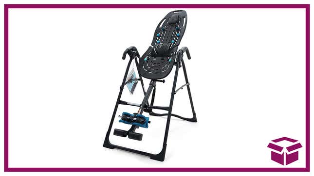 The Teeter Inversion Table helps soothe back pain, muscle tension and spasms, sciatica, and more.