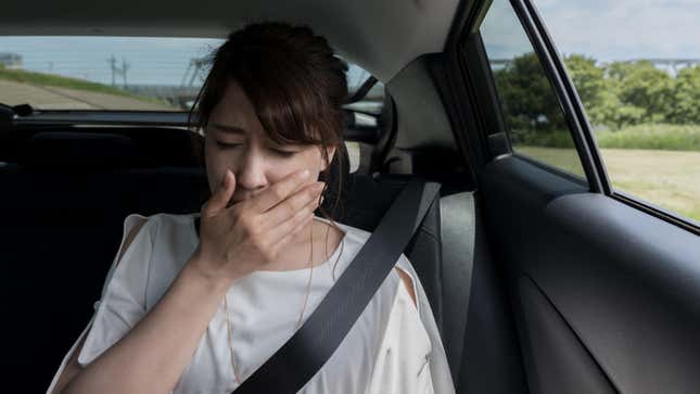 Image for article titled What to Do When You Feel Yourself Getting Carsick