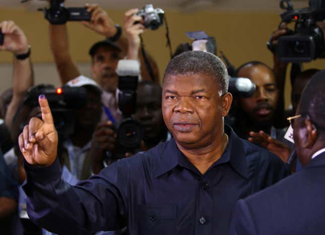 “One president at a time.” Angolan president Joao Lourenco.