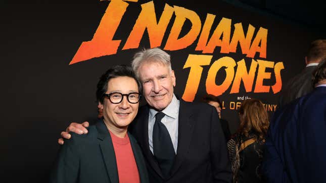Image for article titled Childhood Nostalgia Comes to Life in These Indiana Jones and the Dial of Destiny Premiere Pics