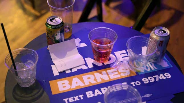 Image for article titled On Election Night, America Turned to Booze