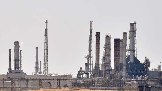 Image for article titled Hackers Stole a Terabyte of Data from Oil Giant Saudi Aramco