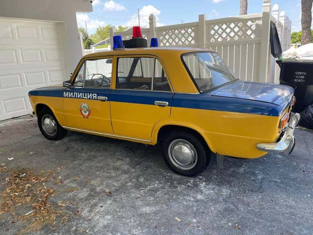 Image for article titled Lada Police Car, Saab 900 SPG, Triumph Bonneville: The Dopest Cars I Found for Sale Online