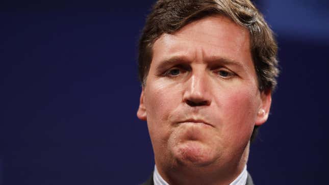 Image for article titled It Doesn&#39;t Matter If Tucker Carlson Pretended To Be A White Supremacist, The Damage Remains The Same