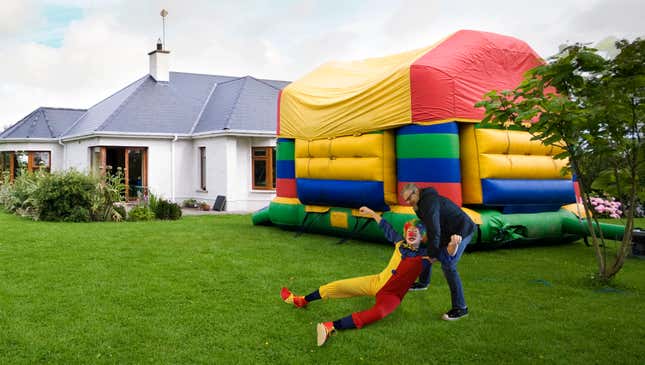 Image for article titled Injured Birthday Clown Taken Behind Bouncy House To Be Shot